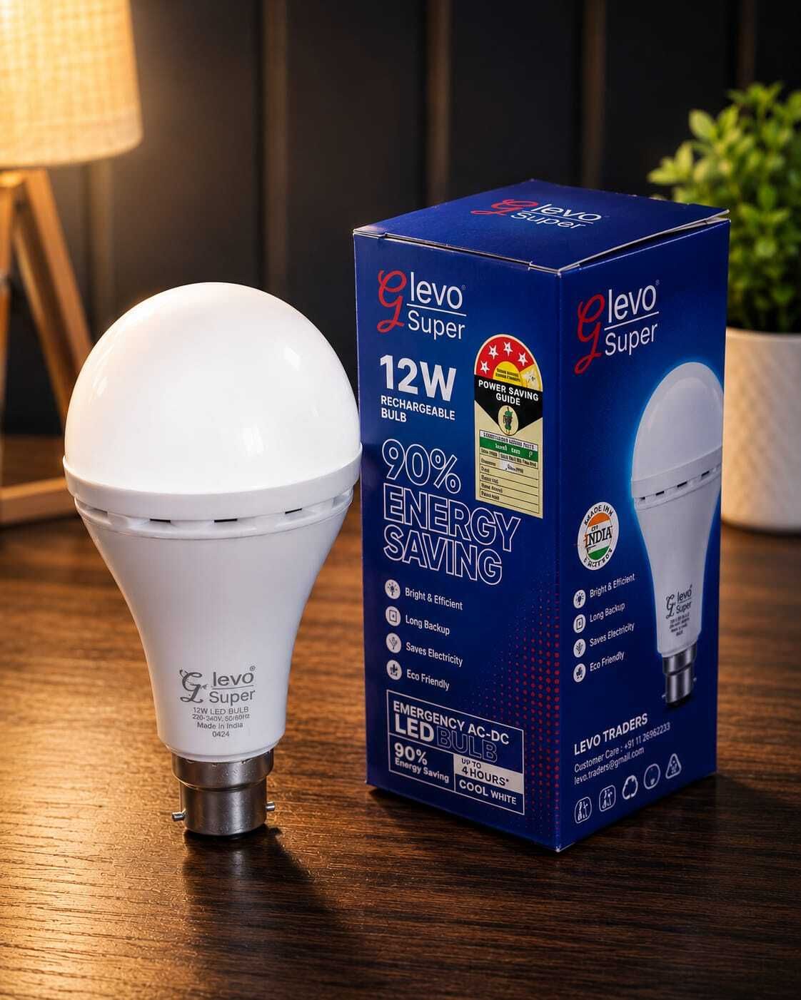 glevo 12 W Inverter Globe B22 LED Bulb-picture-14