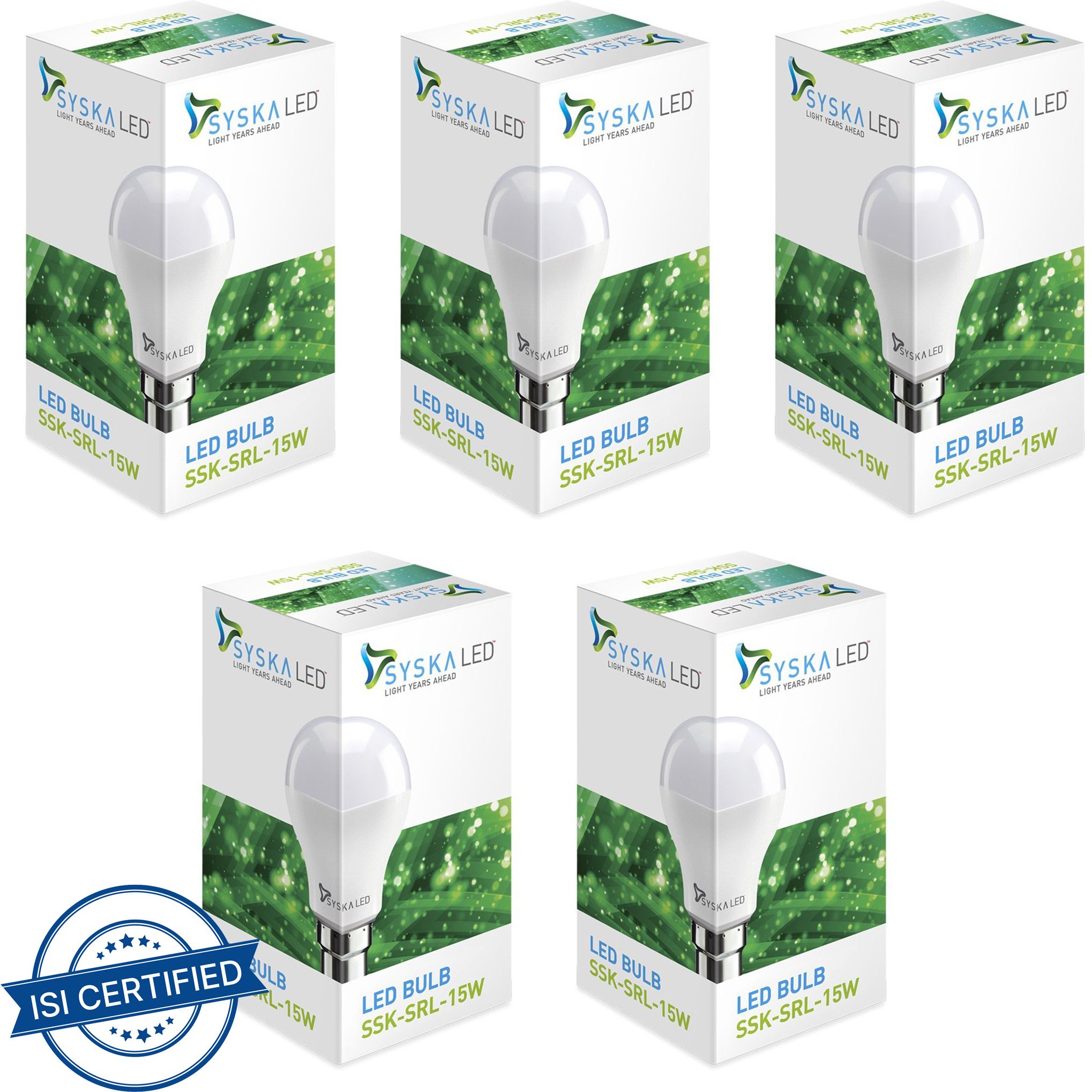 syska 15 W Basic Standard B22 LED Bulb-picture-23