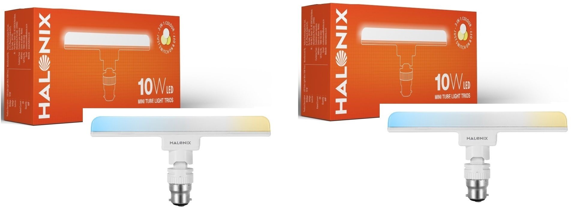 halonix 10 W Basic T-Bulb B22 D LED Bulb-picture-11