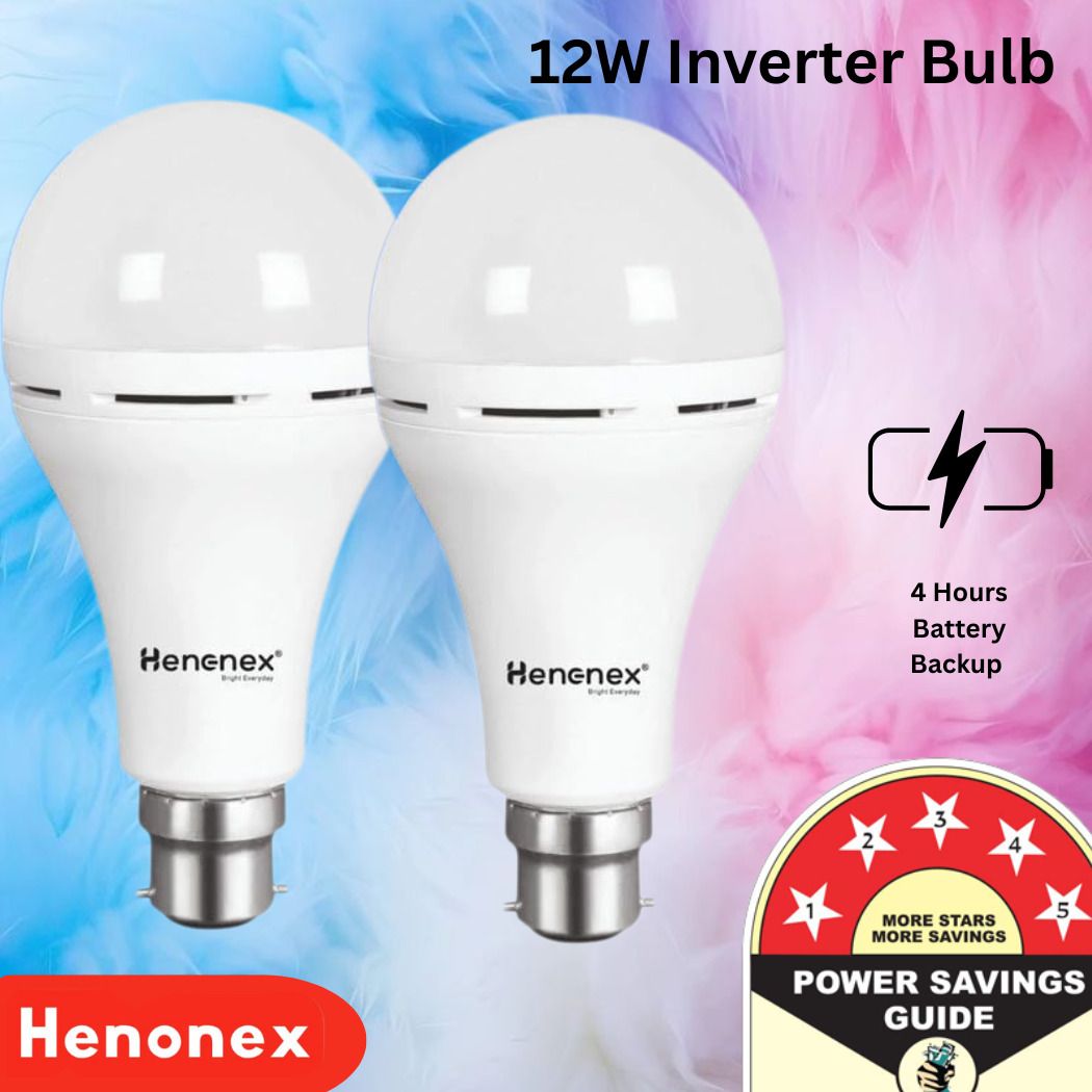 henonex 12 W Inverter Standard B22 Inverter Bulb-picture-20
