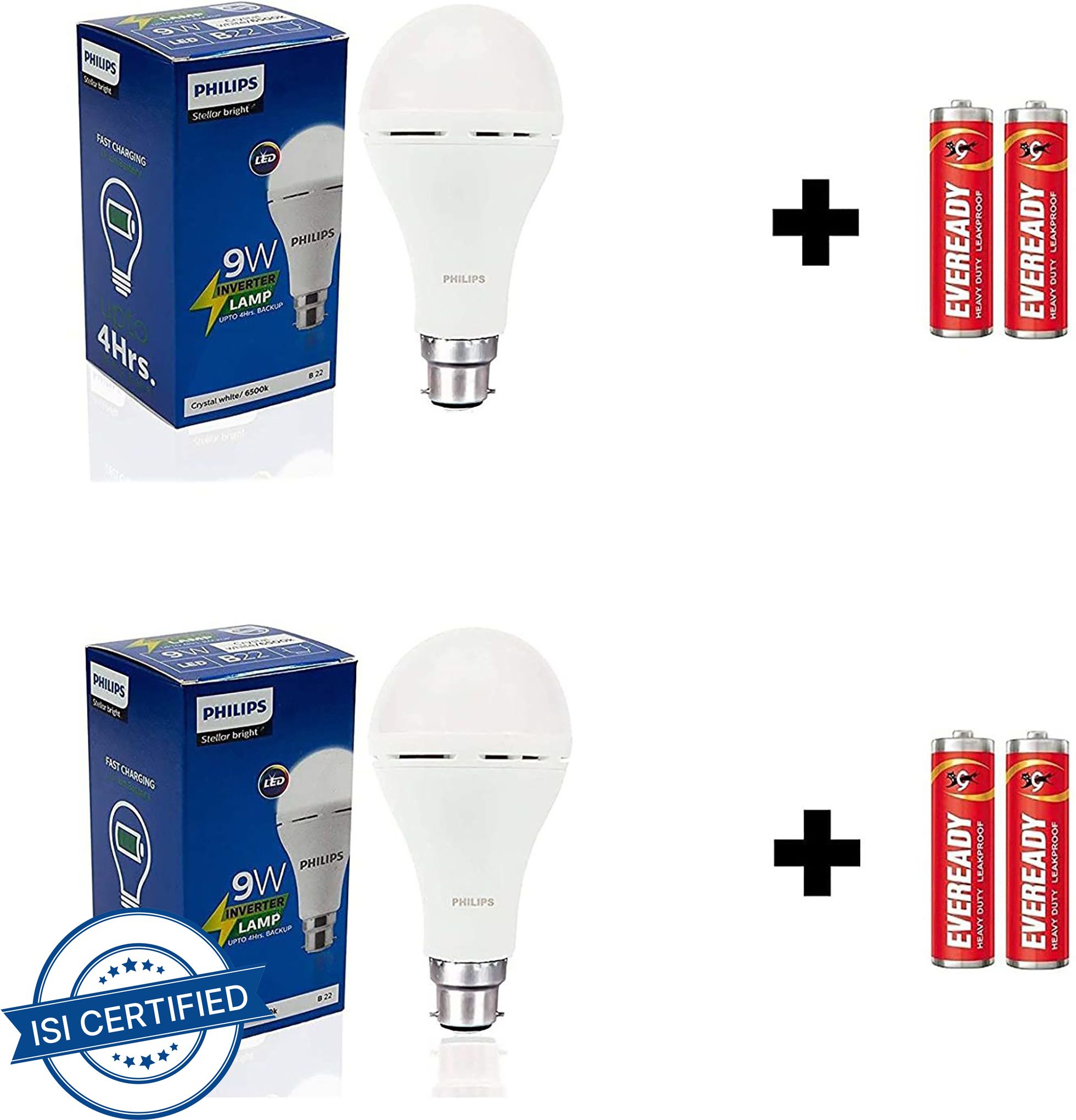 philips 9 W Inverter Standard B22 Inverter Bulb-picture-16