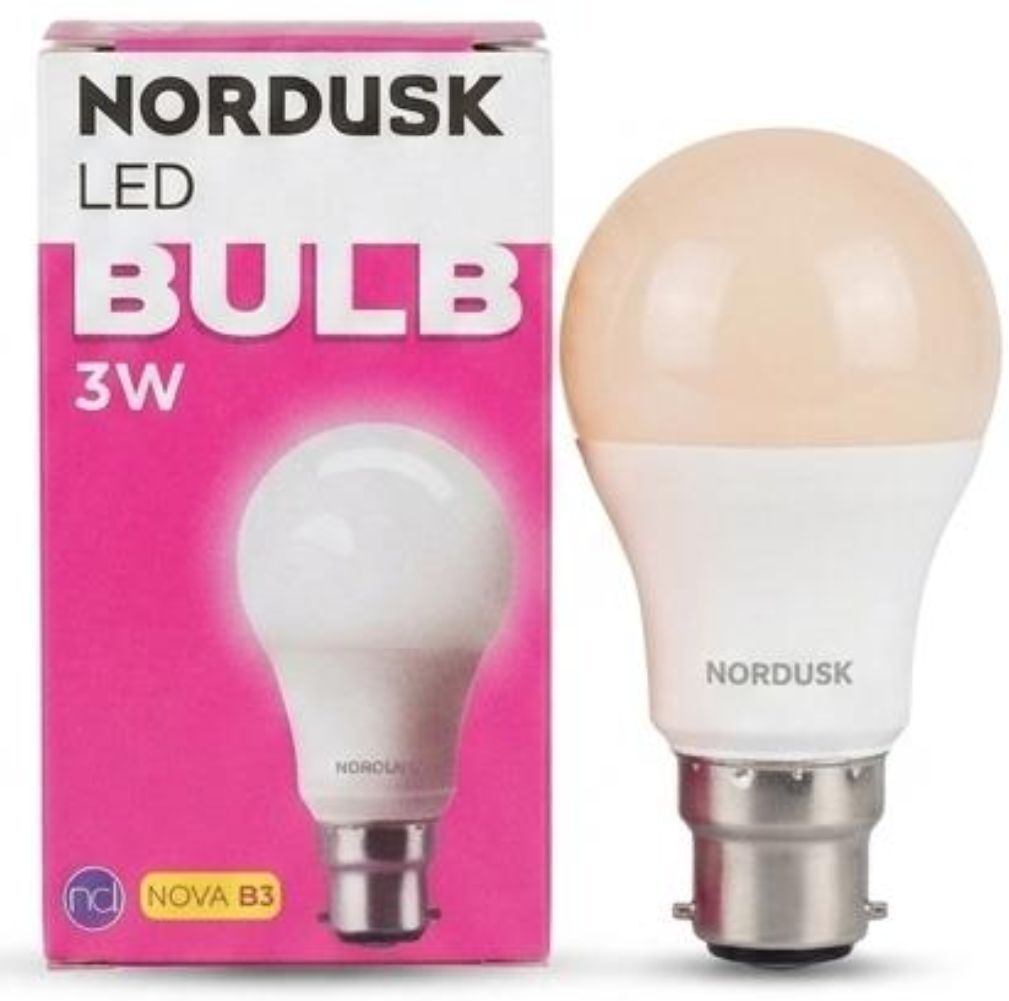 nordusk 9 W Basic Round B22 LED Bulb-picture-22