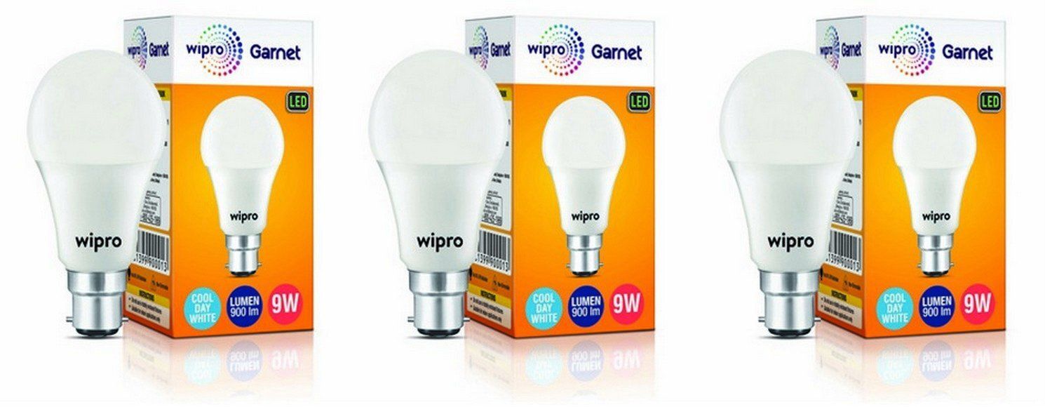 wipro 9 W Basic Standard B22 LED Bulb-picture-23