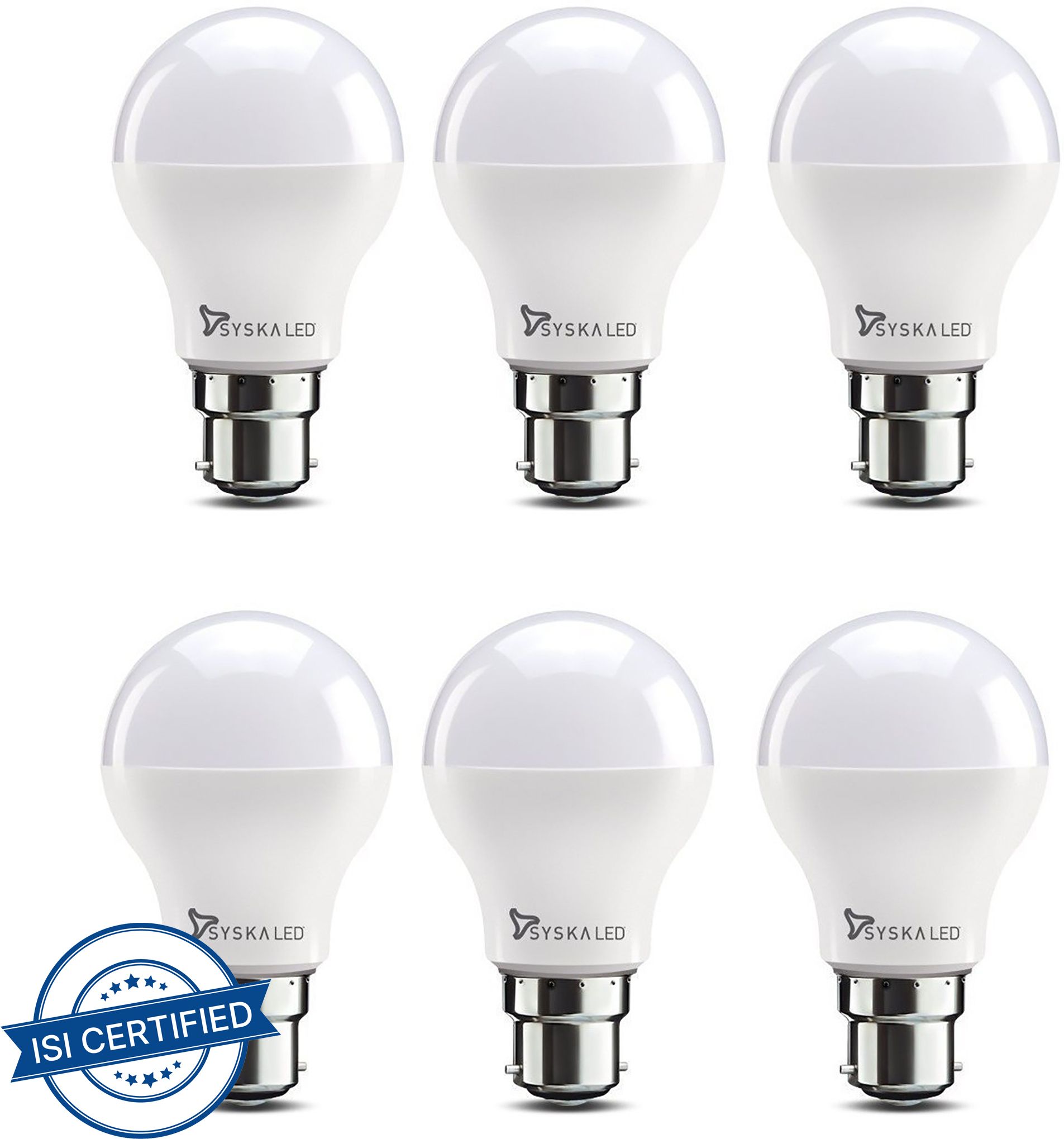 syska 7 W Basic Standard B22 LED Bulb-picture-25