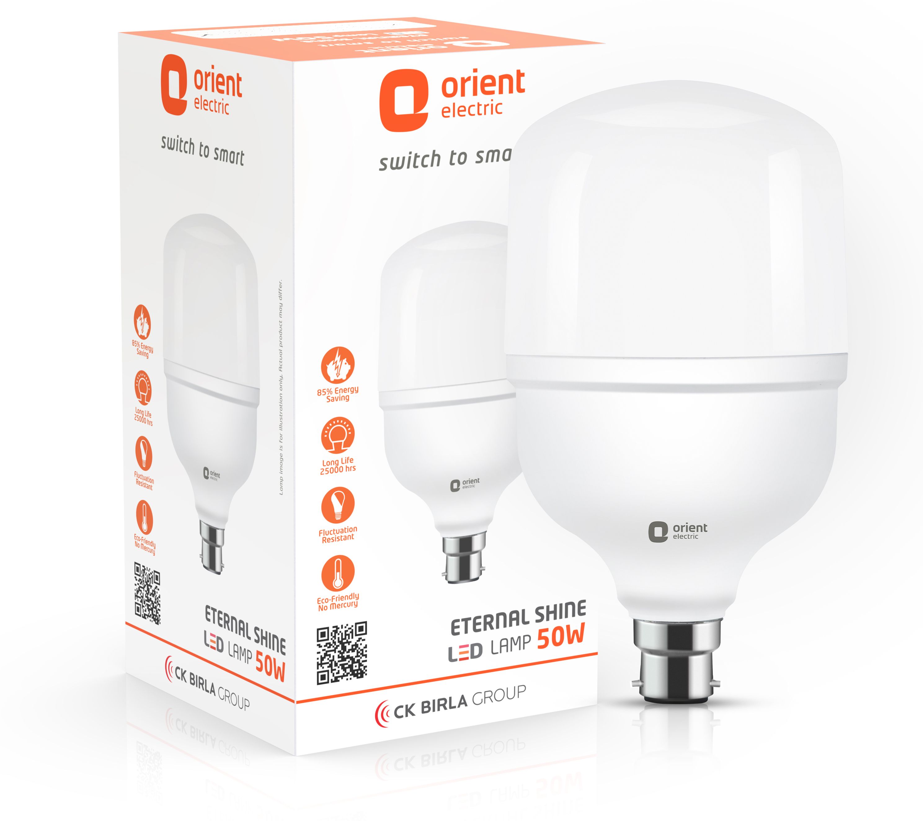 orient electric 50 W Basic Round B22 LED Bulb-picture-11