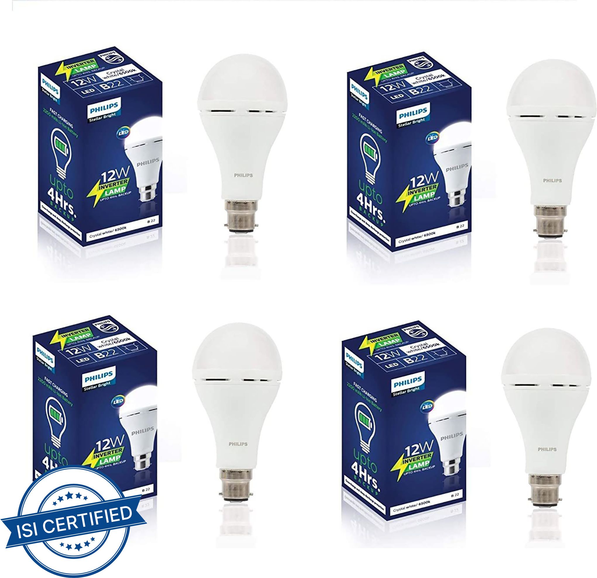philips 12 W Basic Standard B22 Inverter Bulb-picture-24