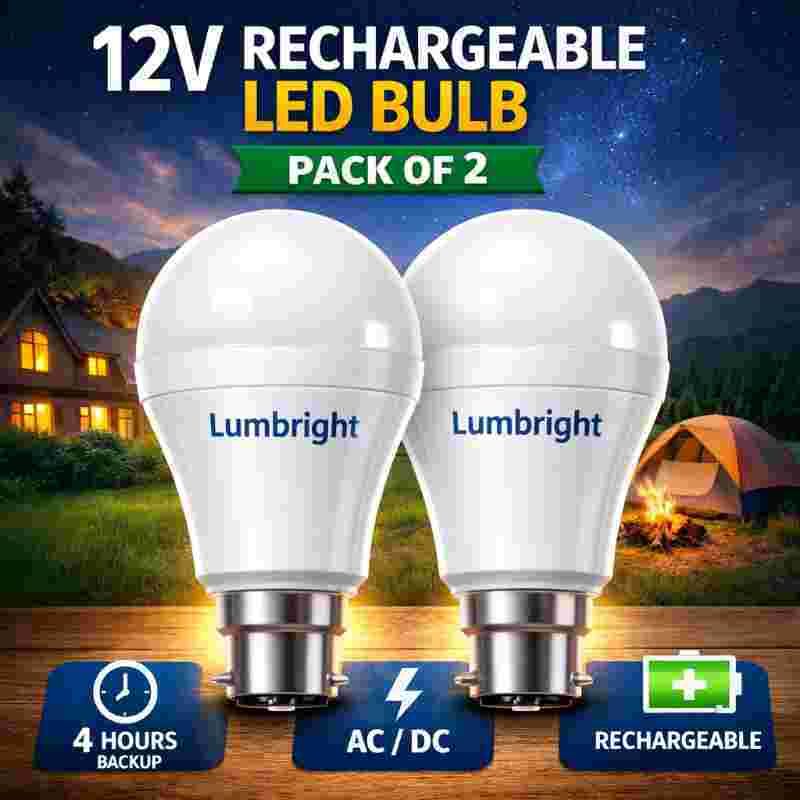 lumbright 12 W Eye Safety Compliance Standard B22 LED Bulb-picture-45
