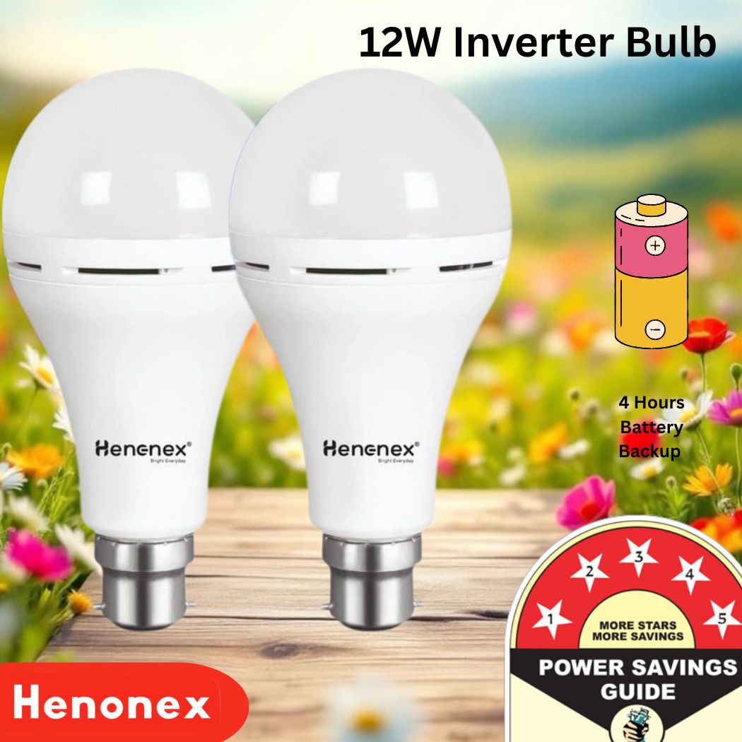 henonex 12 W Inverter Standard B22 Inverter Bulb-picture-22
