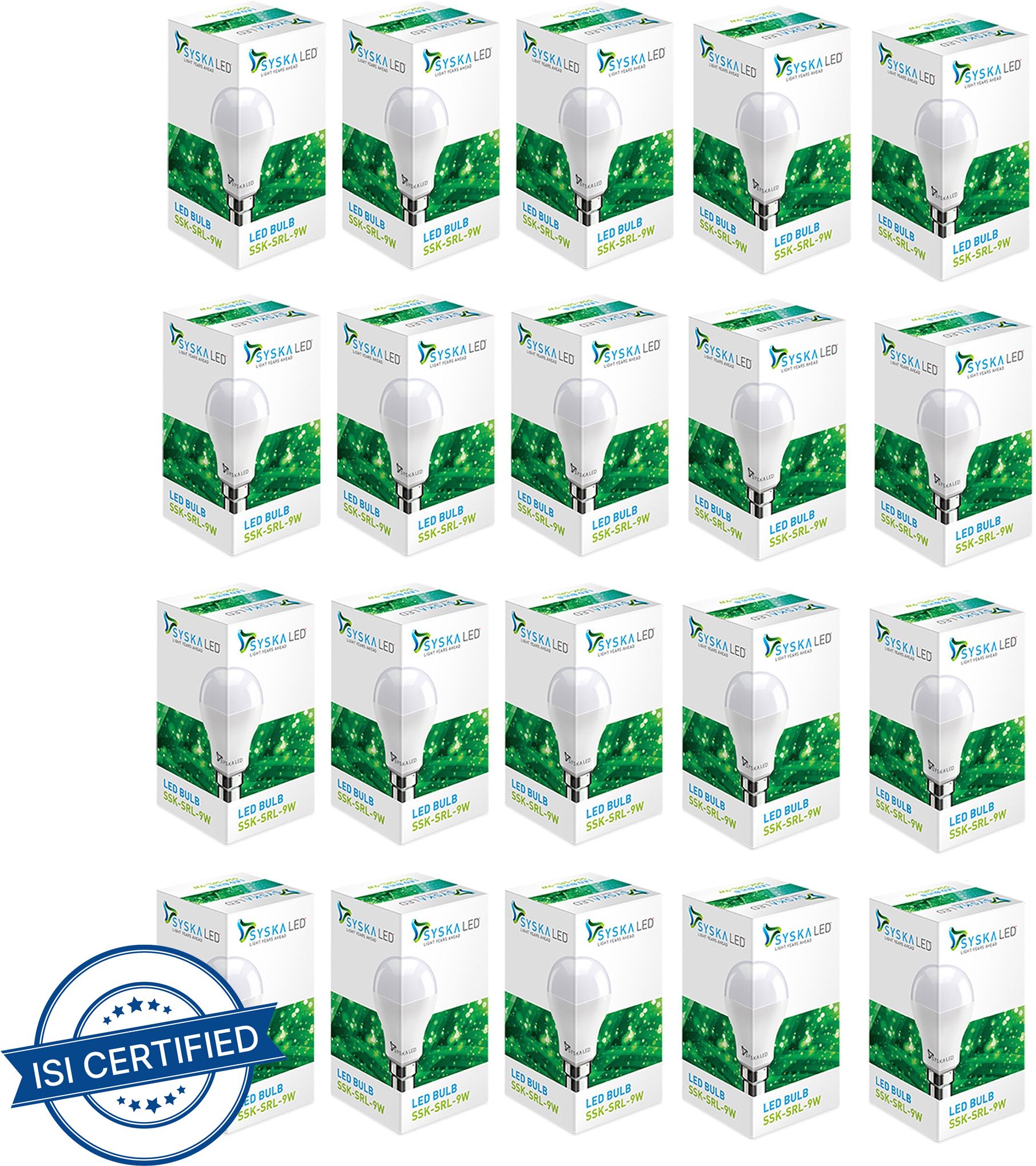 9 W Basic Standard B22 LED Bulb