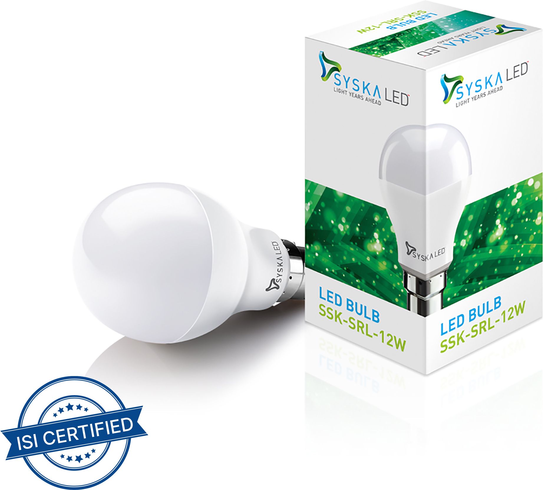 syska 12 W Basic Standard B22 LED Bulb-picture-34