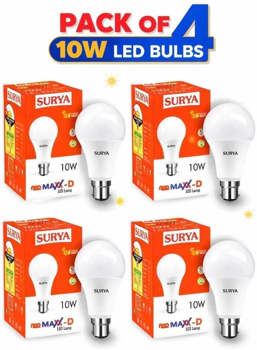 surya 10 W Basic Round B22 LED Bulb-picture-47