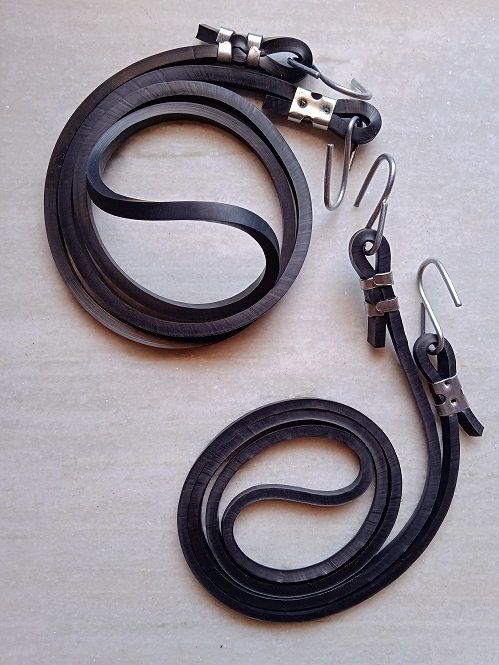 high elastic rope Flexible Rope/Bike Luggage Rope 2pc Black-image-26