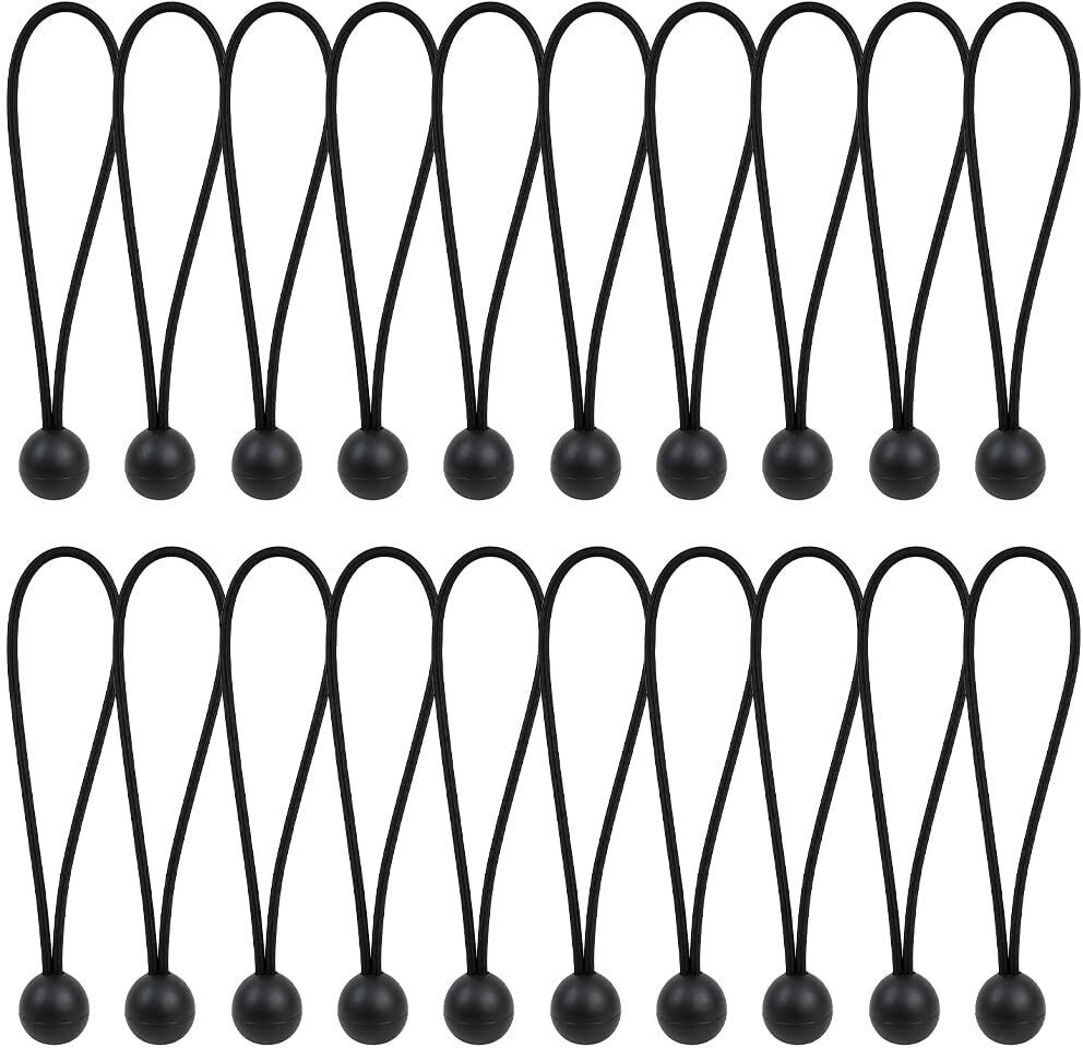 proberos 20 Pack Bungee Ball Cords 8 Inch Bungee Cord-picture-11