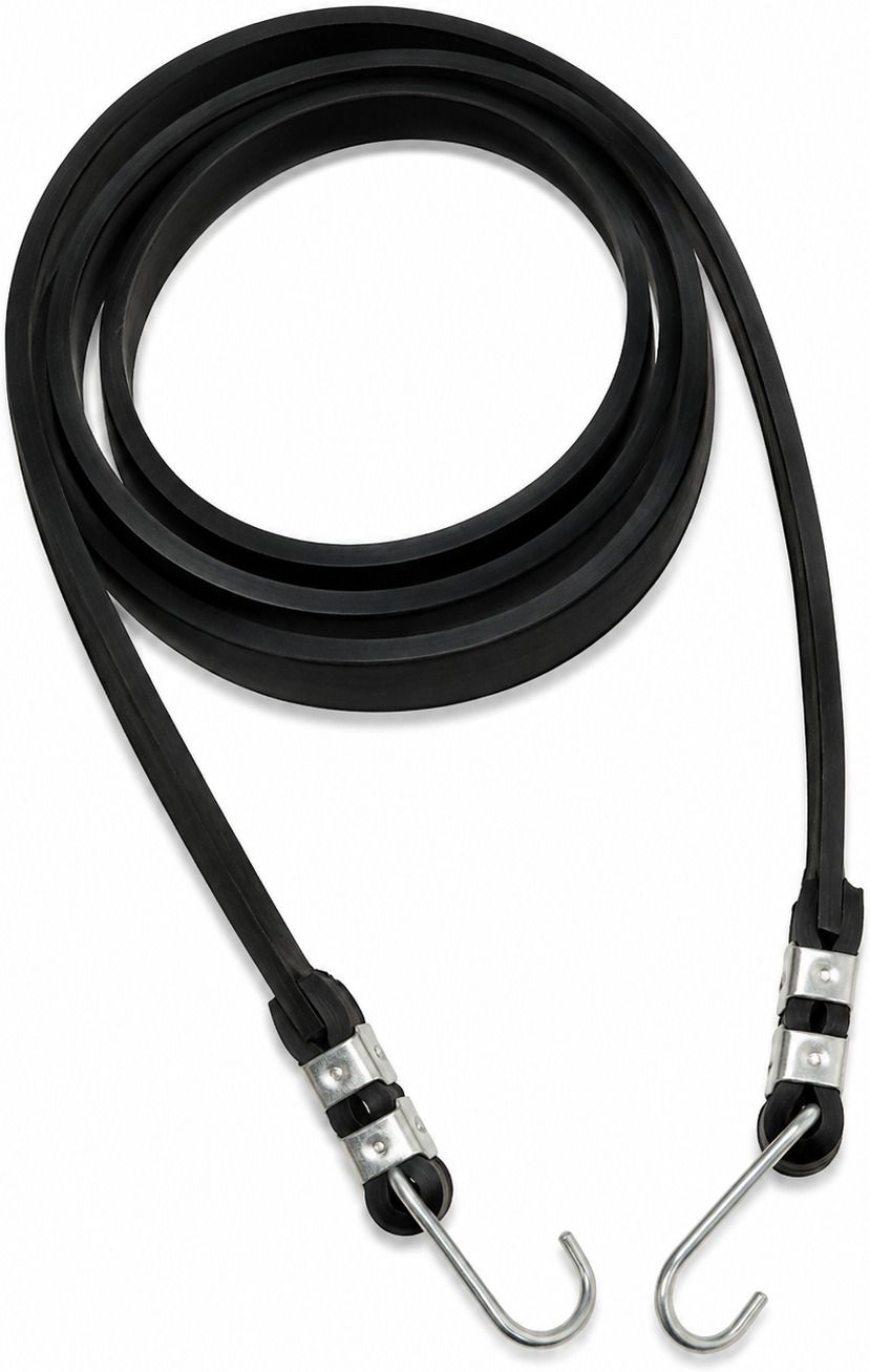 sdausn BLF12-3 Strong Shiny Flat rubber rope 6 feet length Bungee Cord-picture-28