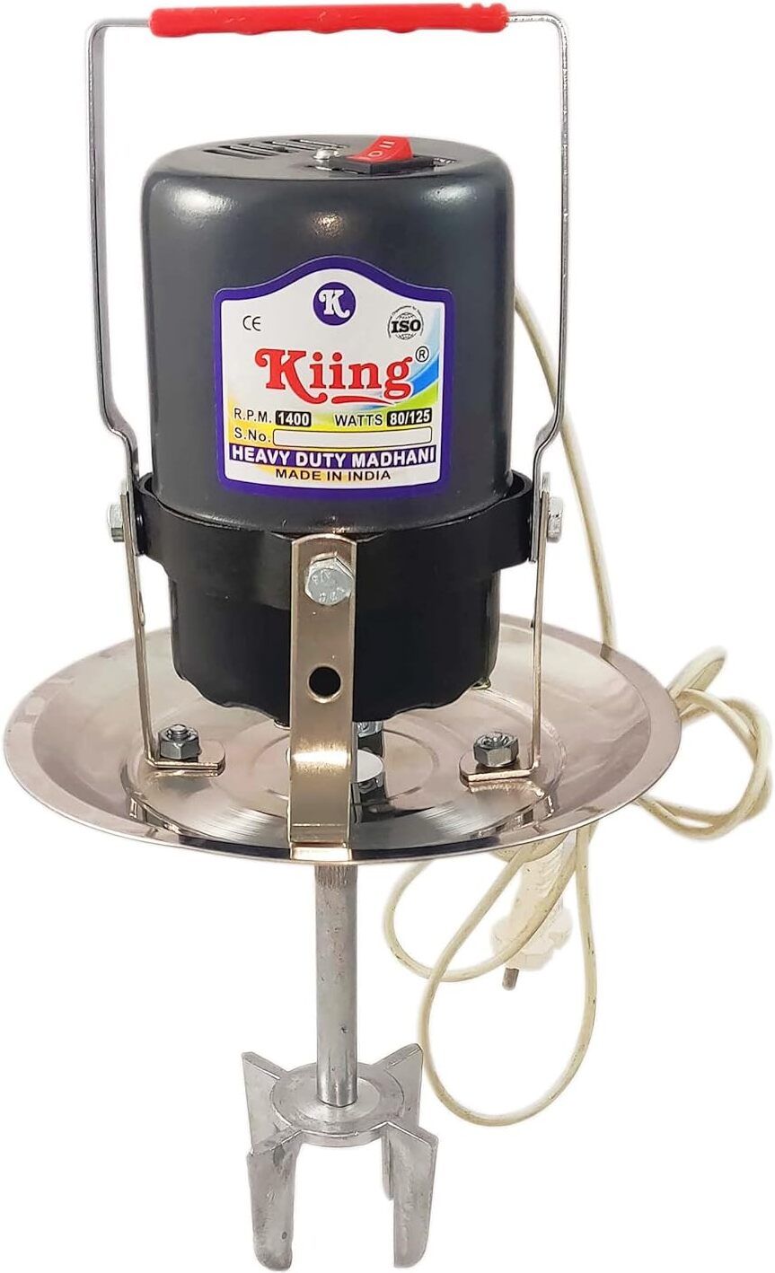 1 to 6 liter Madhani Machine Aluminium phool Two Way Rotating Curd Percolator Butter Maker Churn