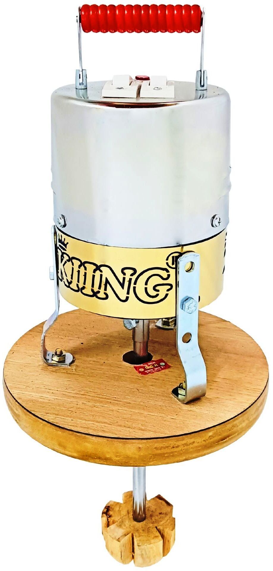 Madhani Machine with 1 inch Wooden thali 10 litre Butter Maker Churn-image-47