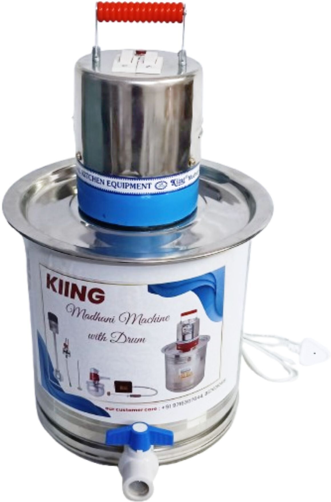 madhani machine with Drum tap Capacity 10 litre Butter Maker Churn