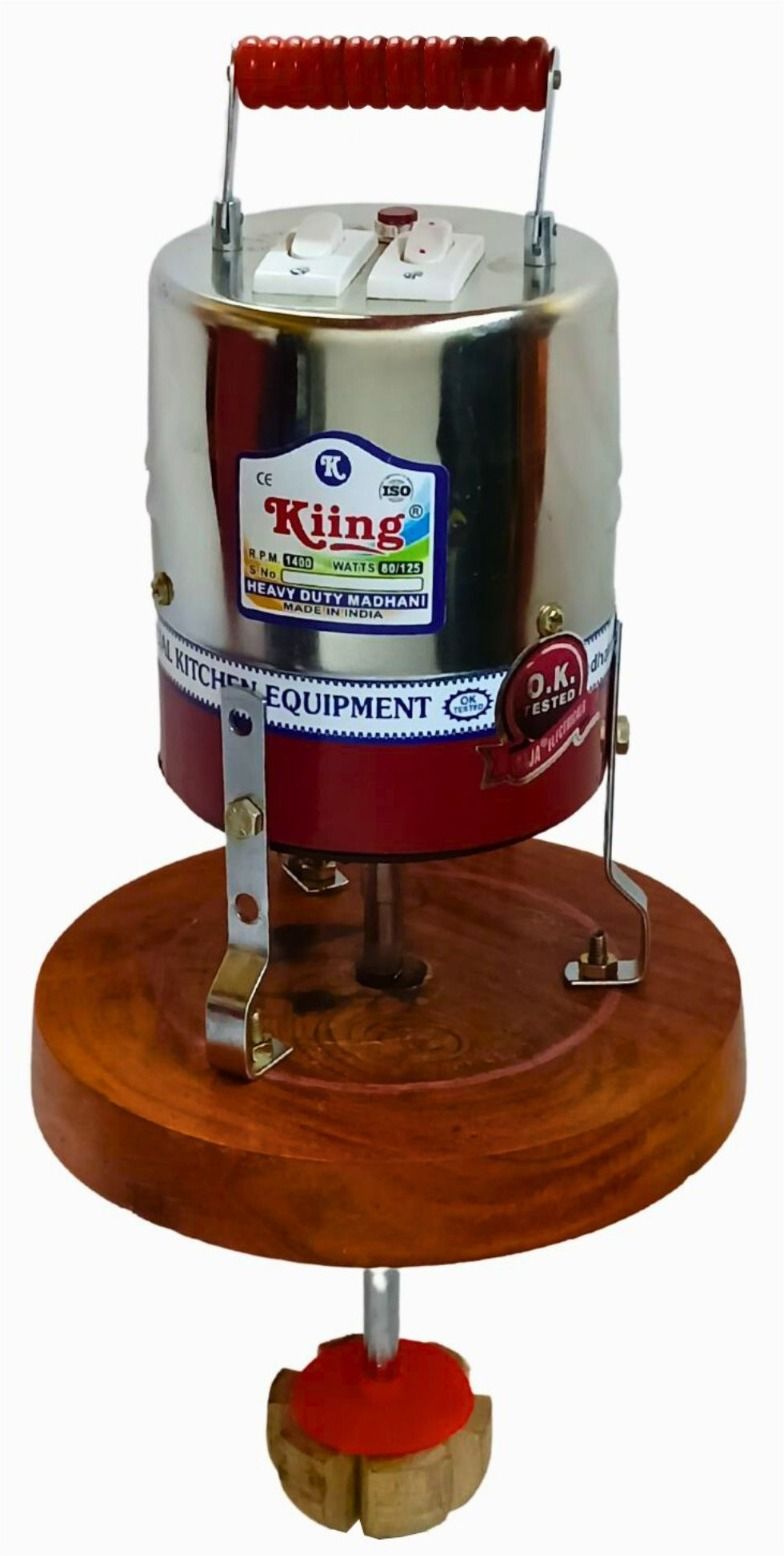madhani machine with 1.5 inch wooden thali Butter Maker Churn