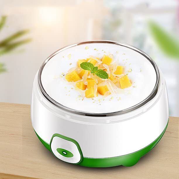 oxerpro SmartBuy Automatic 1L Portable Yogurt Making Machine Stainles Steel Container qq Yogurt Maker-picture-27