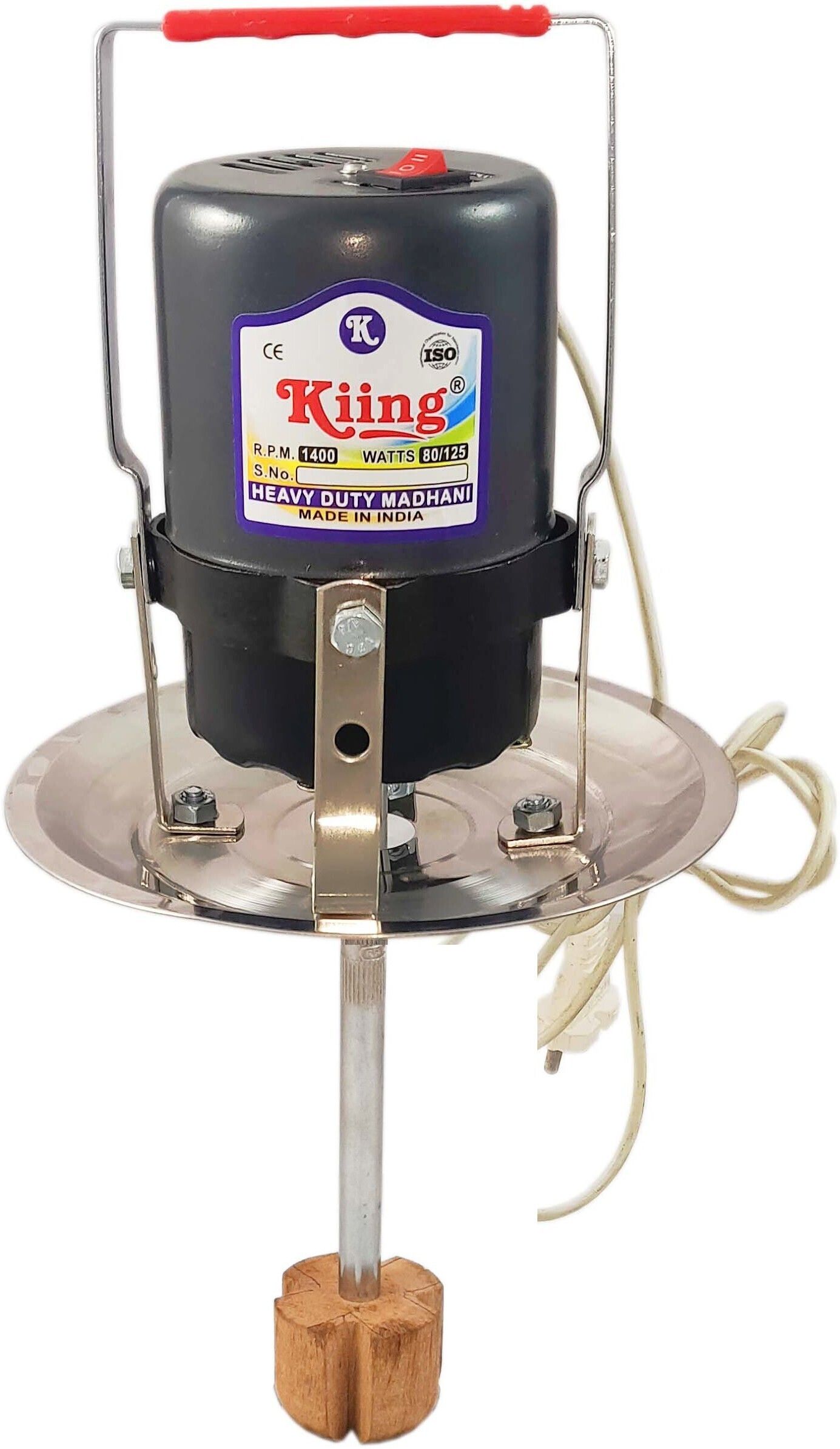 Madhani Machine with wooden phool 4.5 kg lassi machine Butter Maker Churn