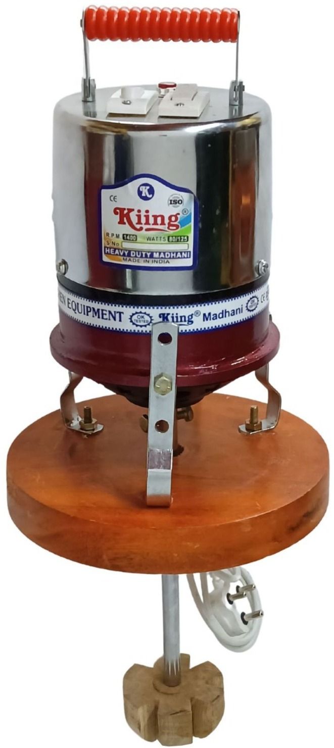 madhani machine with 1.5 inch wooden thali heavy Butter Maker Churn