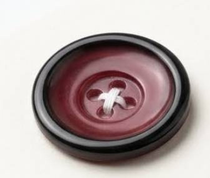darbar in Plastic Buttons for Coat & Suits (Maroon) 7pc Big (25mm) + 9pc (Small 15mm) Plastic Buttons-picture-38