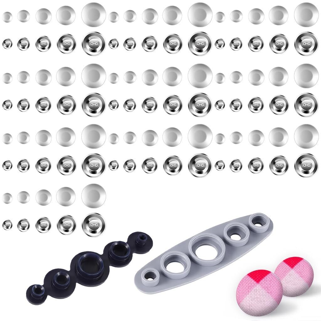 gustave DIY Metal Button Maker Kit Metal Buttons-picture-19