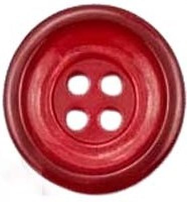 fijuca fashion Plastic Buttons for Coat & Suits (Red) 7pc Big (25mm) + 9pc (Small 15mm) Plastic Buttons-picture-39