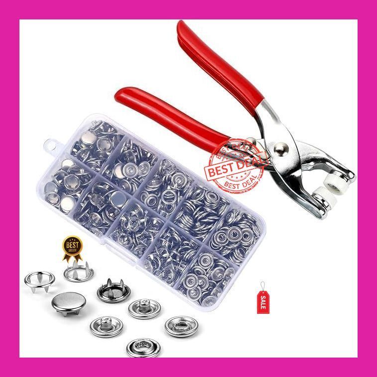 kkbapu SP_Silver_Button 7 Metal Buttons-picture-16