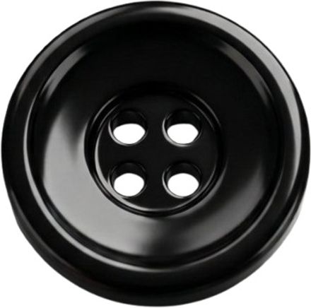 darbar in Plastic Buttons for Coat & Suits (Black) 7pc Big (25mm) + 9pc (Small 15mm) Plastic Buttons-picture-40