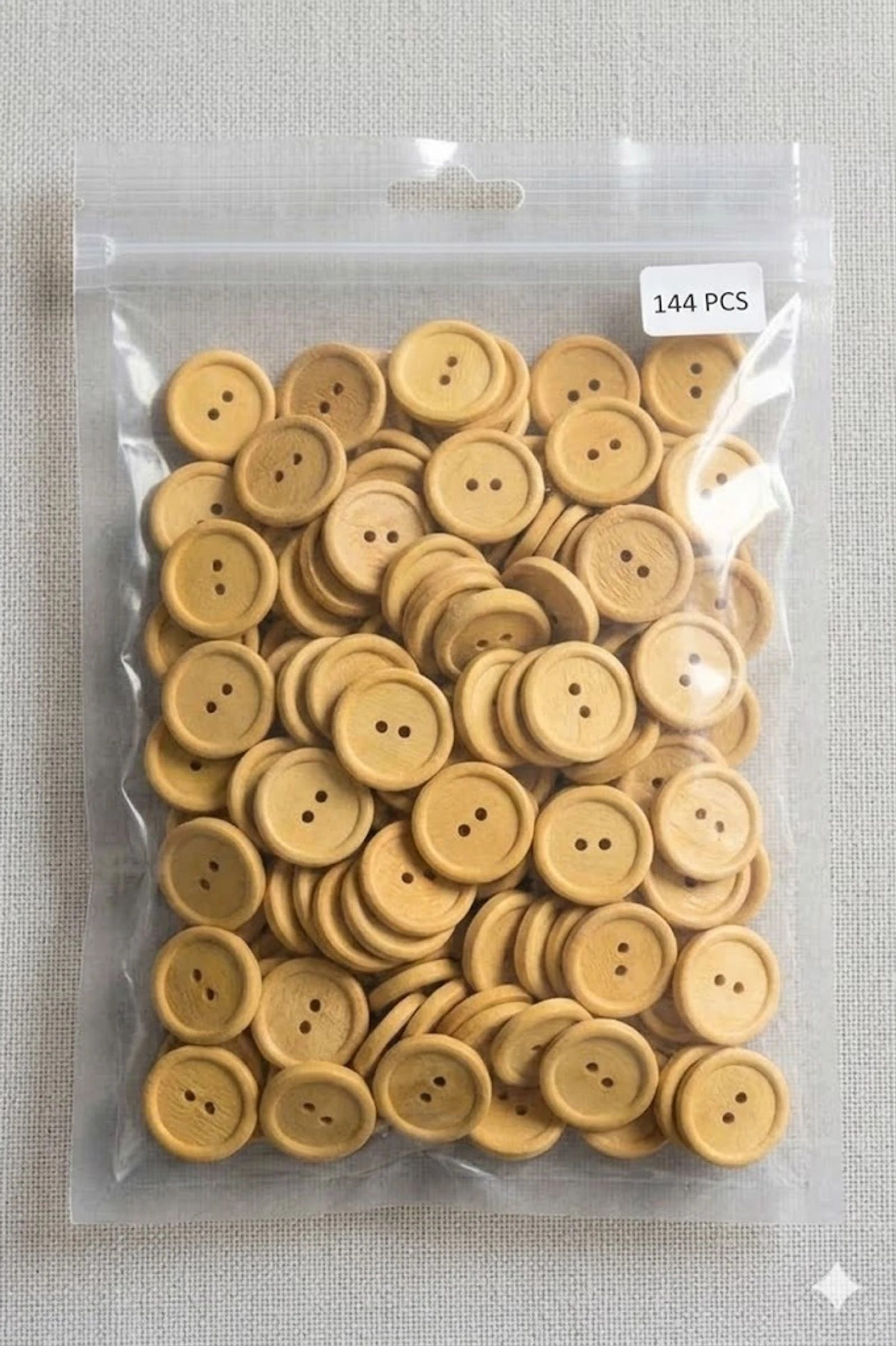 dcm 1 cm 2 Hole Sewing Button for Shirt Kurti Pillow Wooden Buttons-picture-17