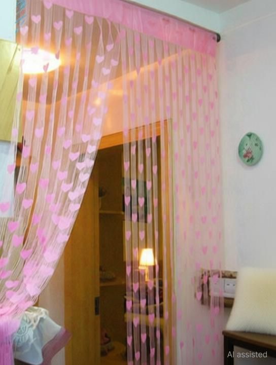 213 cm (7 ft) Door Polyester Curtain (Pack Of 2)-image-29