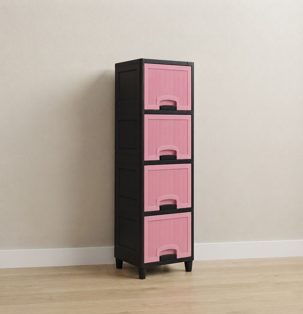 maxtid multilayer Organized Plastic Storage Cabinet Drawer for Home Interiors PP Collapsible Wardrobe-picture-21