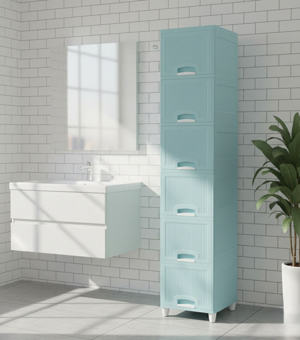 Architect & Designer Remote Work Essential Modular Desk Side-Unit PP Collapsible Wardrobe-image-24