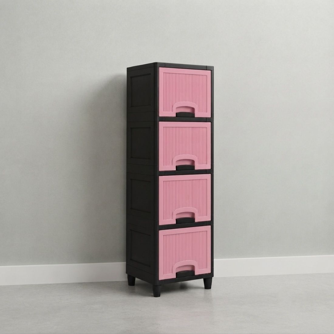 Multi Layer Plastic Book Shelf for Home Plastic Open Book Shelf-image-26
