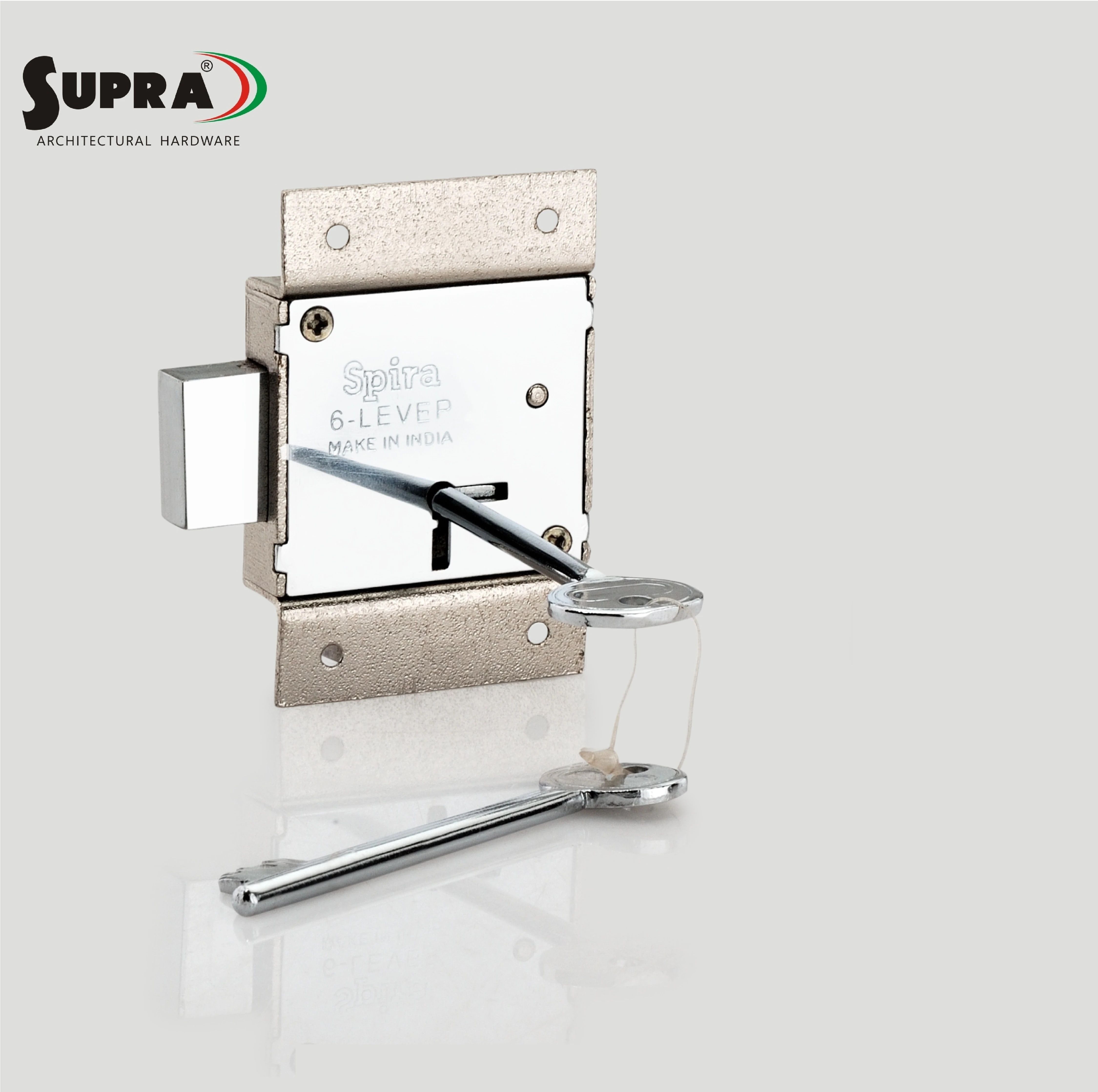 supra Cabinet & Drawer Cupboard Lock (For Almirah)- Chrome Combination Lock-picture-21