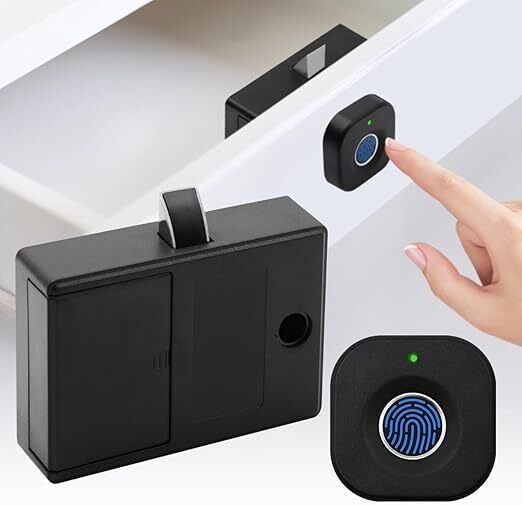 bosco 20 Fingerprint Capacity smart Biometric Fingerprint Cabinet Lock Digital Stealthlock Keyless Locking System-picture-11