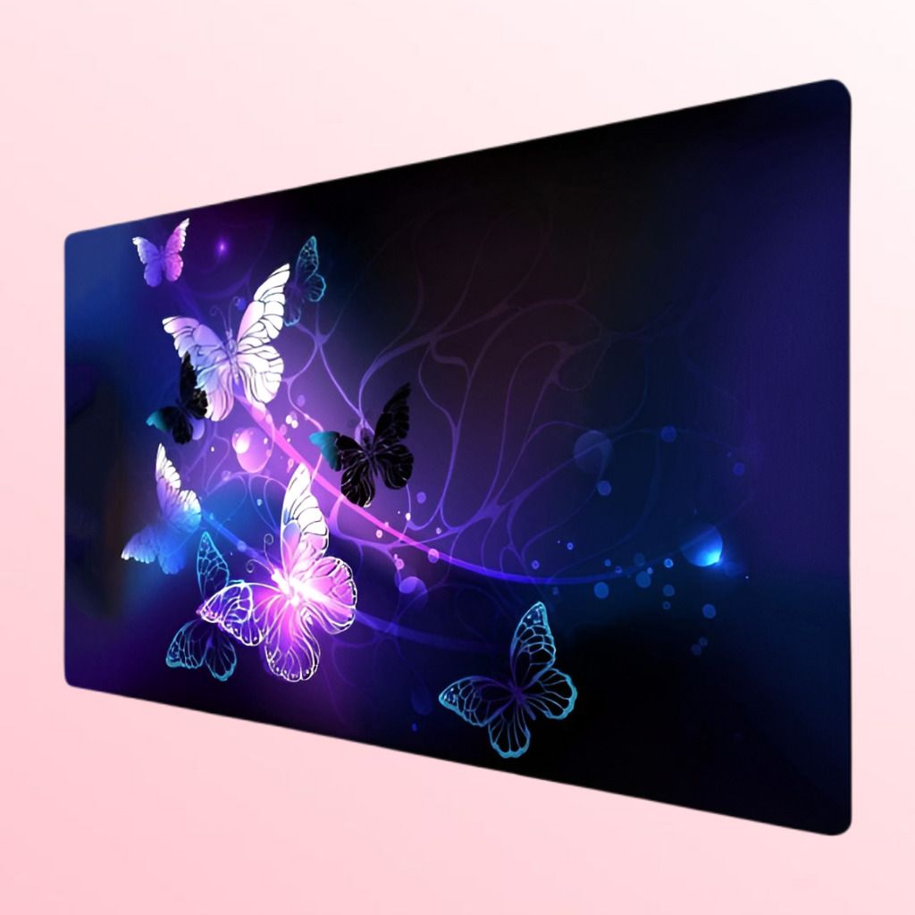 Riyadi Artistic Mouse Pad for Extended Desk Setup GAMINIG MAT Cabinet with USB 2.0 and USB 3.0 Ports Compatible with Computer-image-44