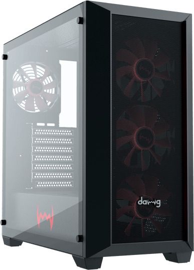 daWg X540 (Black) Full Tower Cabinet with USB 2.0 and USB 3.0 Ports Compatible with Gaming Console-picture-23
