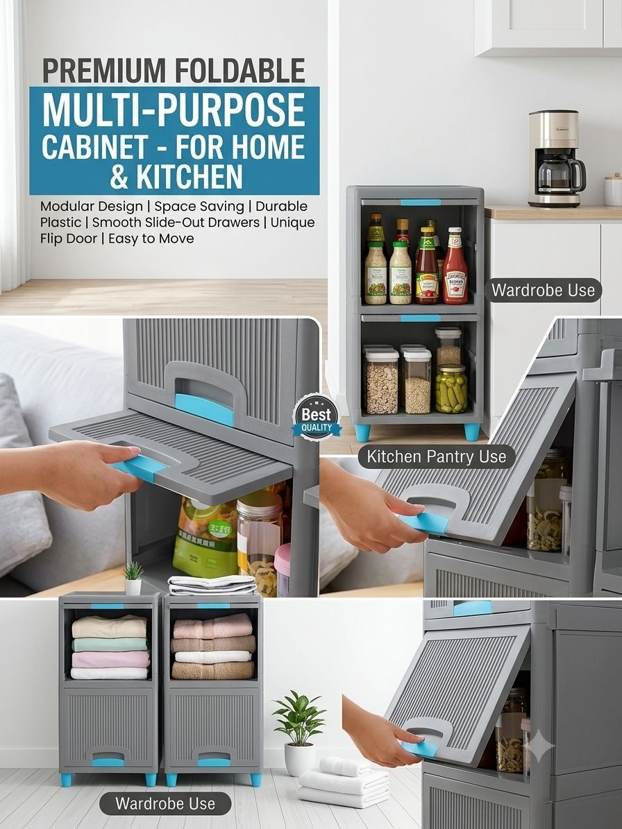 CABINE Multi purpose cabinet Mini tower Cabinet Compatible with Computer-image-21
