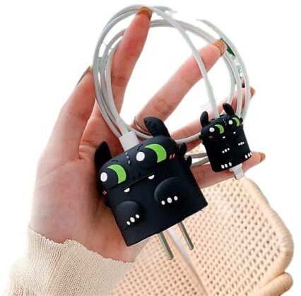 YouAndMeHub Adapter Cover for Type C 18W/20W iPhone Charger Full Protection Cable Protector-picture-27
