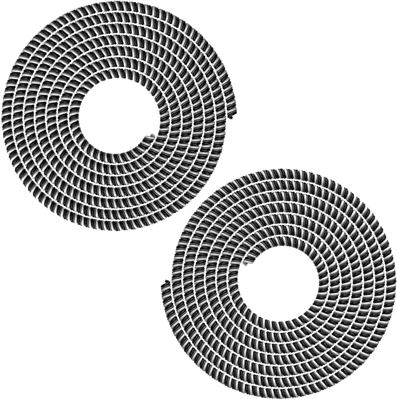 STRIFF Spiral Triple Color (2 Pcs) 1.4 Mtr Full Size Charger, Headphone, Earphone, USB Cable Protector-picture-21