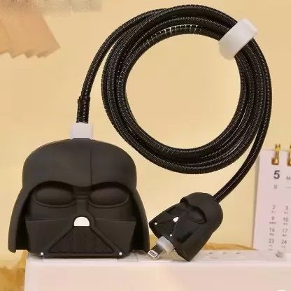 AUDICE iPhone Charger Cover For 18W/20W | Cute 3D Cartoon Character StarWars Samurai Cable Protector-image-37