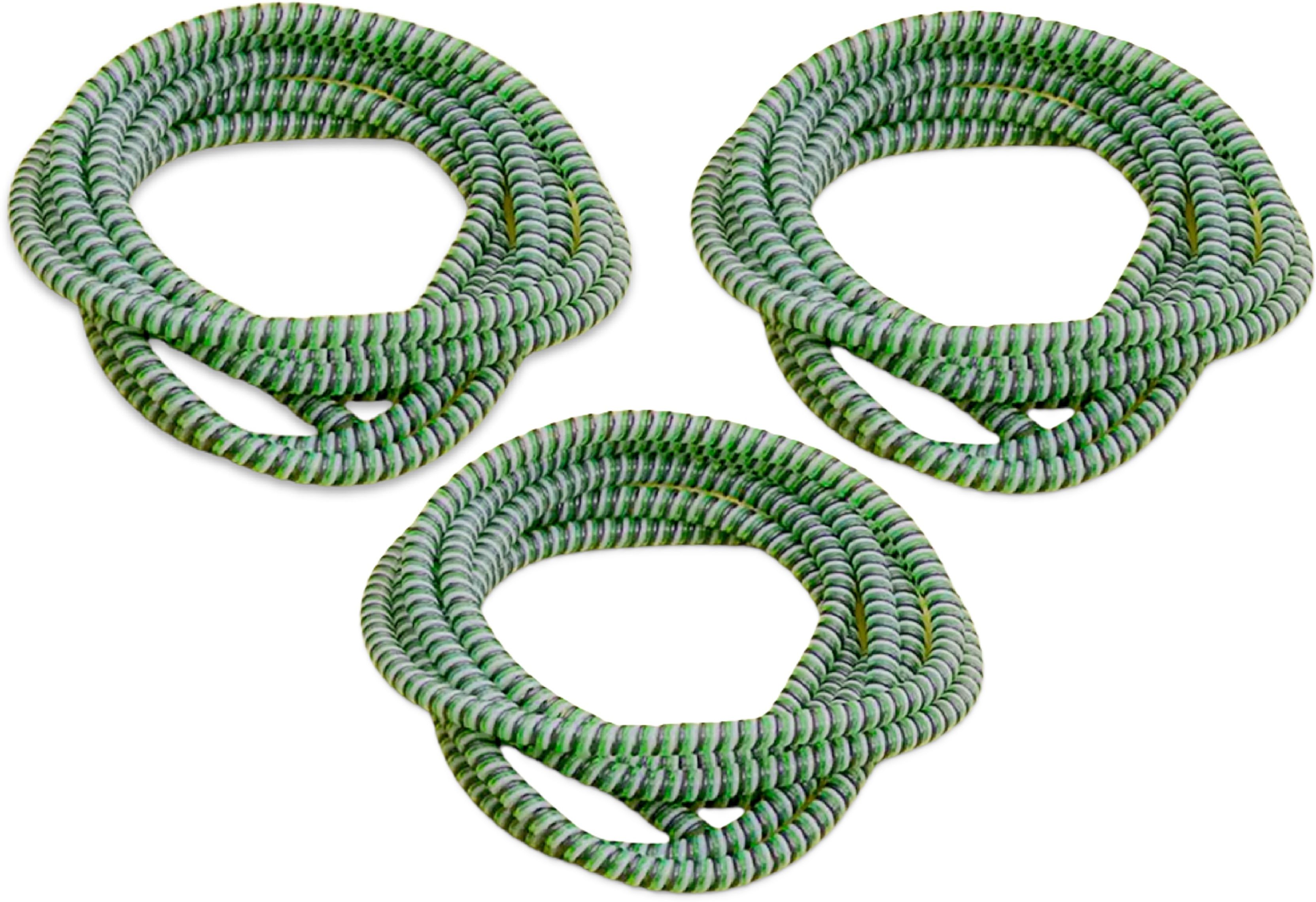 Augen Spiral Cable Protector 1.5 Meters Cable Cord Set Of 3 (Green White) Cable Protector-image-42
