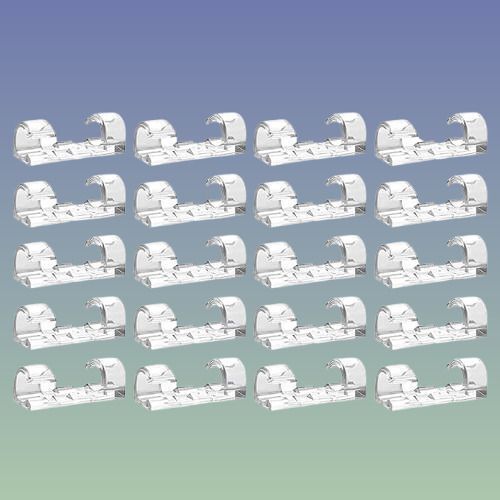 Quetrion Storng cable protector White Capclip 185 Cable Protector-picture-17