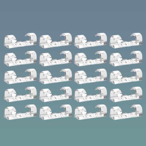Quirixa Storng cable protector White Capclip 22 Cable Protector-picture-13