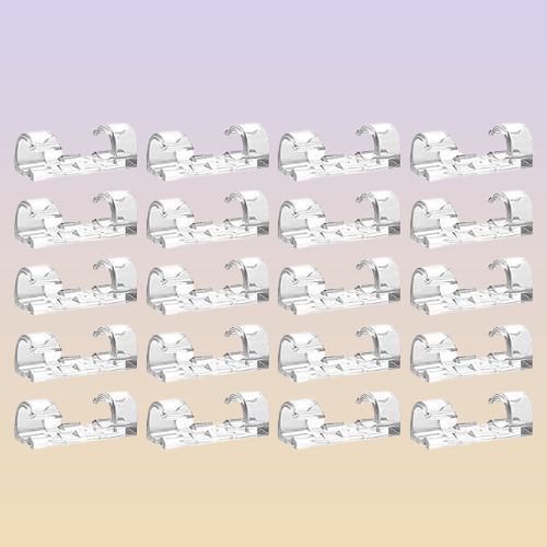 Zyvathara Storng cable protector White Capclip 177 Cable Protector-picture-22