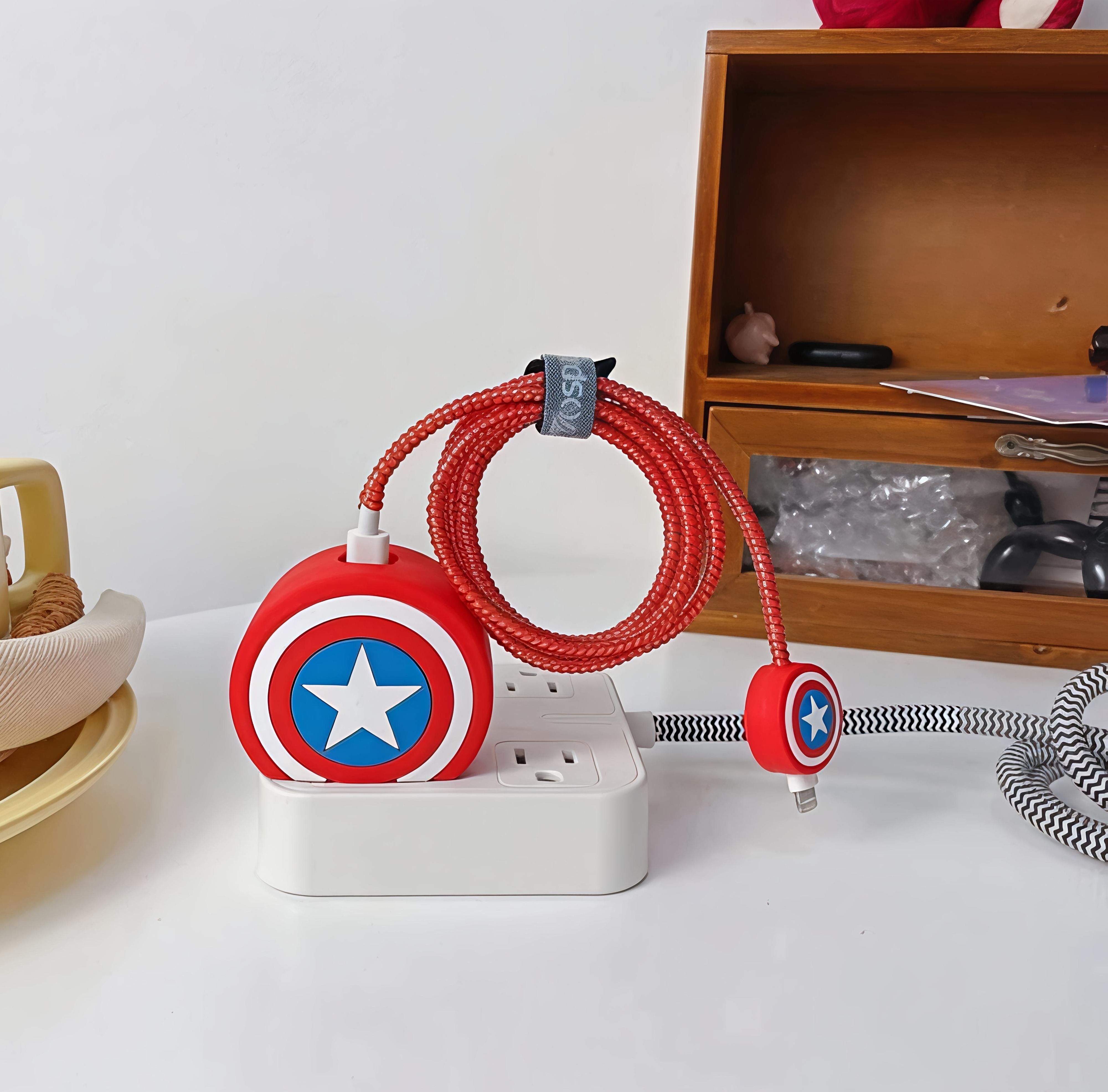 RK WORLD Apple iPhone Charger 20W/18W Type C, 3D Cute Cartoon Case Adaptor Cover Cable Protector-picture-14