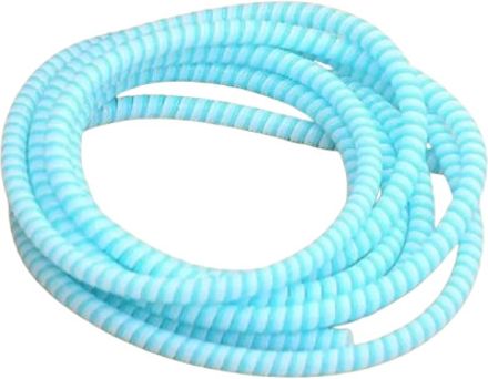 KAELAN Spiral (2 Pcs) 1 Meters Each-Full Size Cable Cord Light Blue Cable Protector-image-41