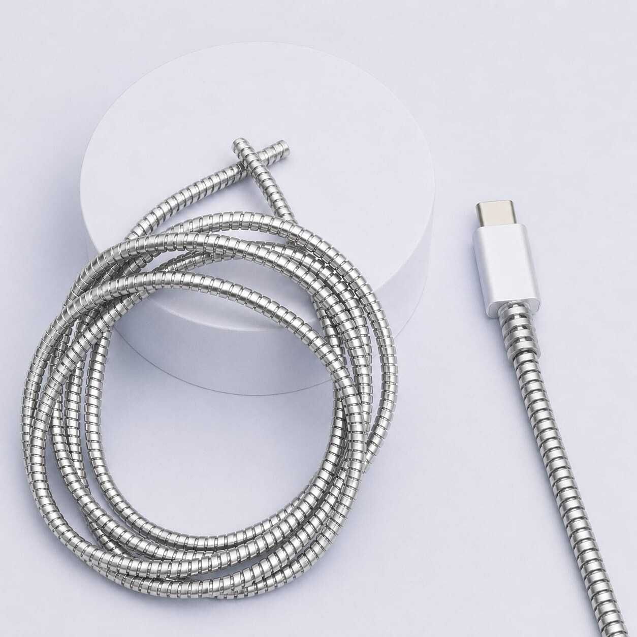 Nexotech Spiral Charging Cable Protector Multicolor| Full Size Wire Protection Cable Protector-picture-34